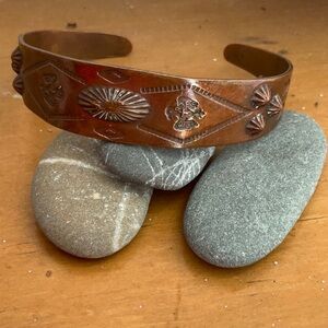 Copper Bell Native American bracelet